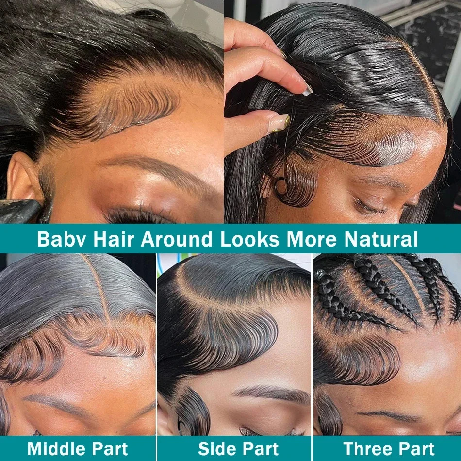 Body Wave 13×6 HD Lace Frontal Wigs Brazilian 13×4 HD Human Hair Wig For Women