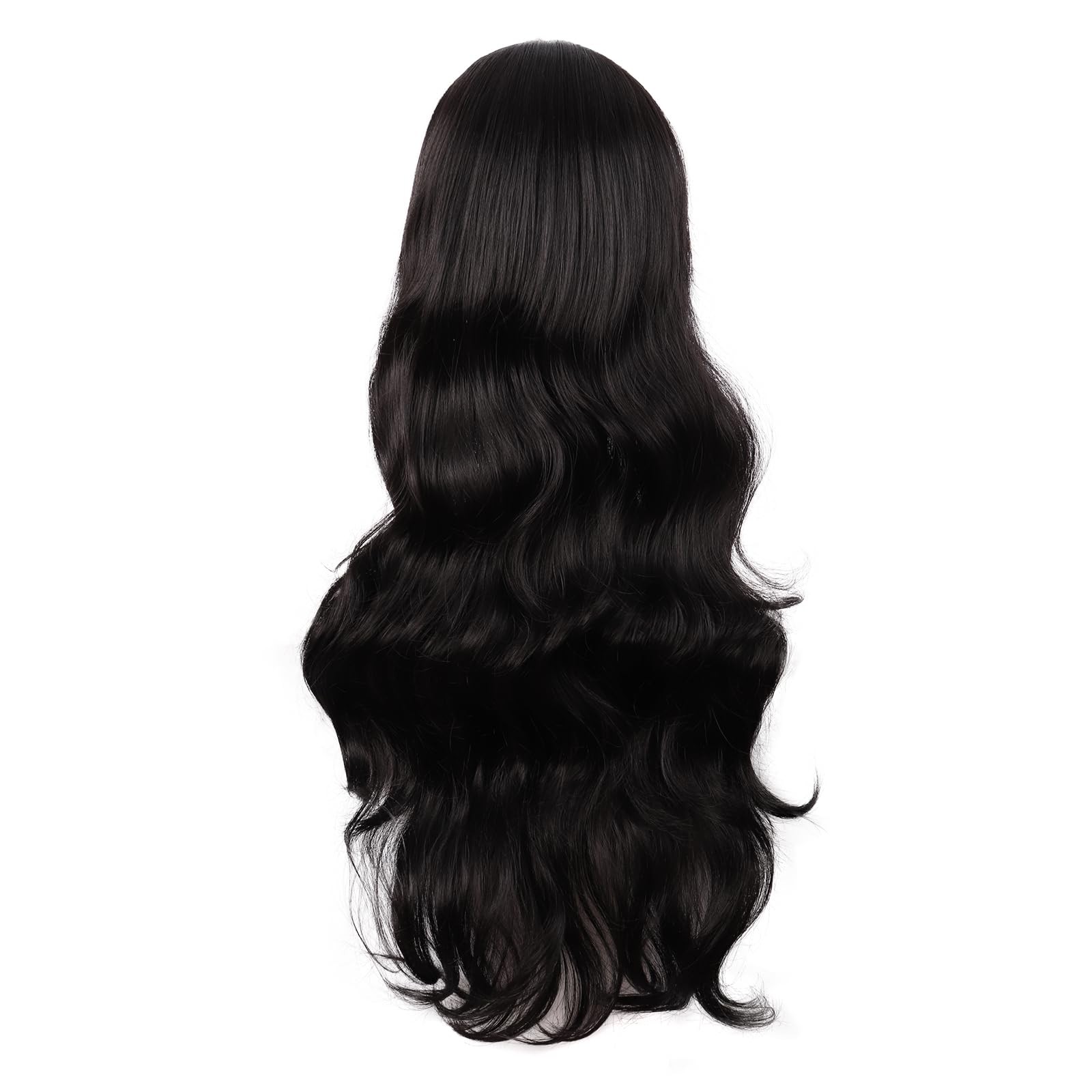 28 Inch/70 cm Long Wavy Fashion Charming Side Bangs Cosplay Party Curly Wig (…