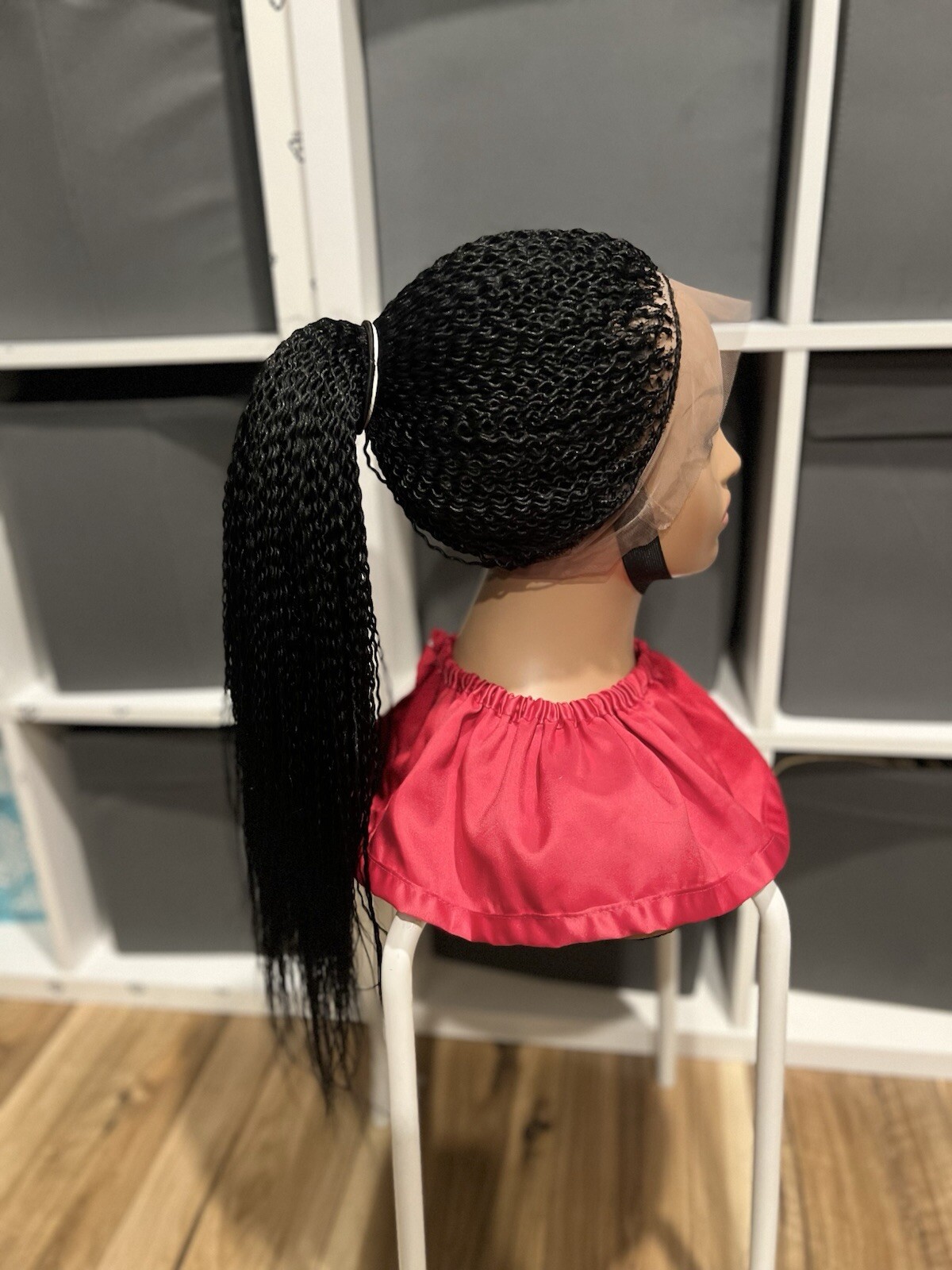 Braided Wig.watermelon Wig . Made On A Full LaceLength Is 26”long. Ready To Ship