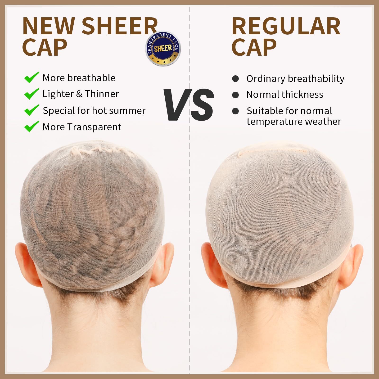 20PCS Wig Caps Stretchy Thin and Transparent Wig Cap Breathable Wig Cap for L…