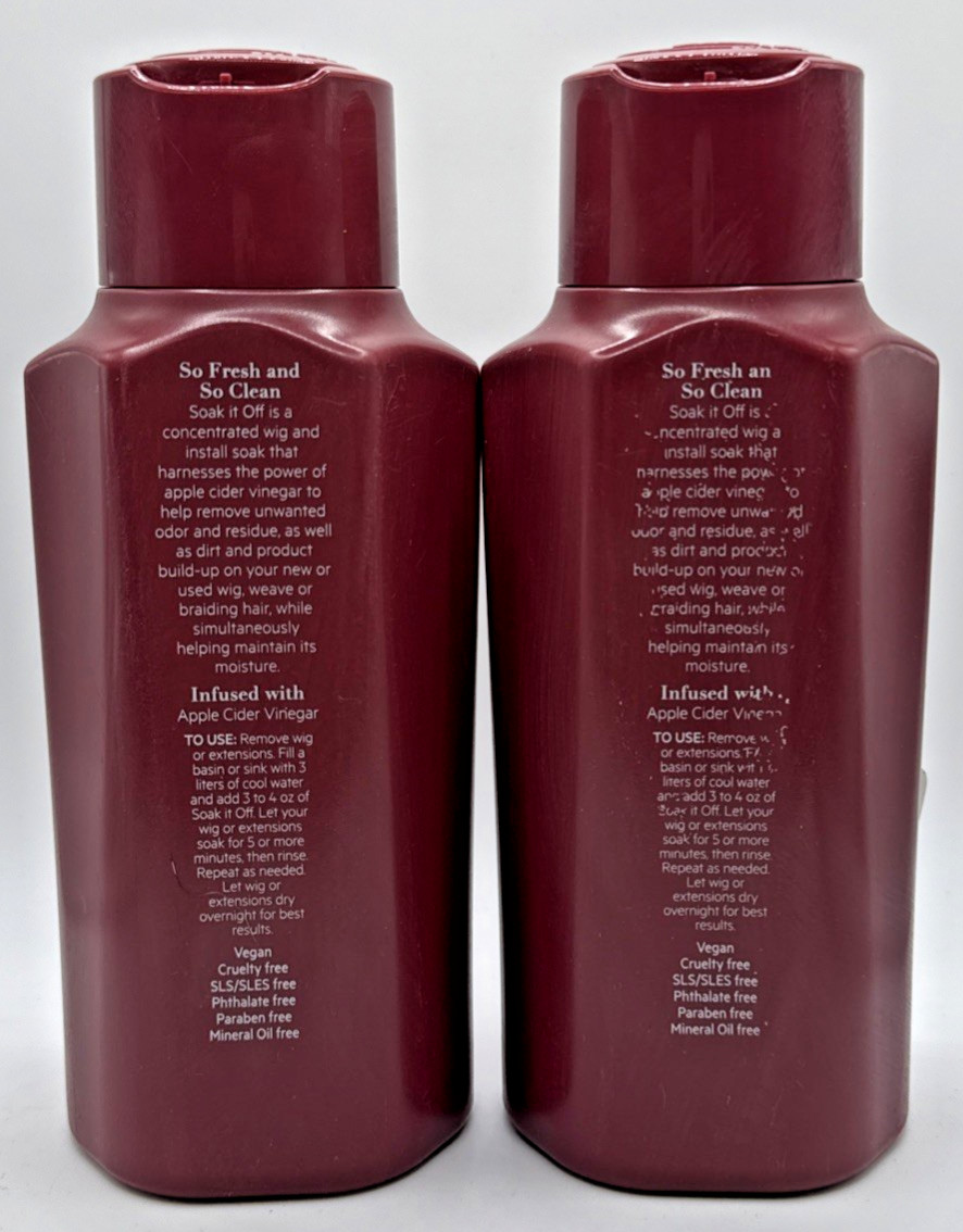 2x TPH by TARAJI Soak It Off Wig & Install Soak – Cleanse, Detox & Hydrate Wigs