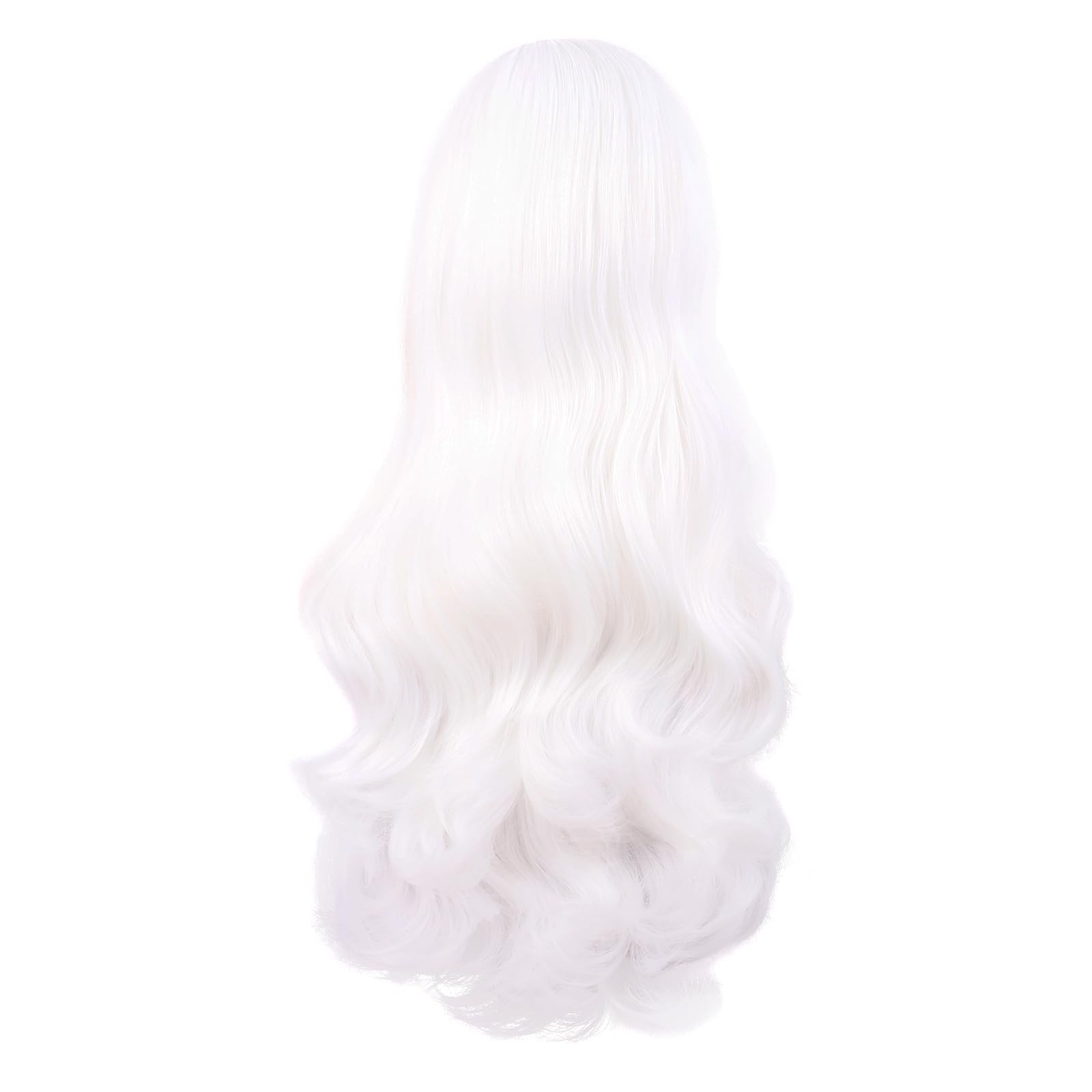 28 Inch/70 cm Long Wavy Curly Synthetic fiber Side Bangs Anime Cosplay Party …