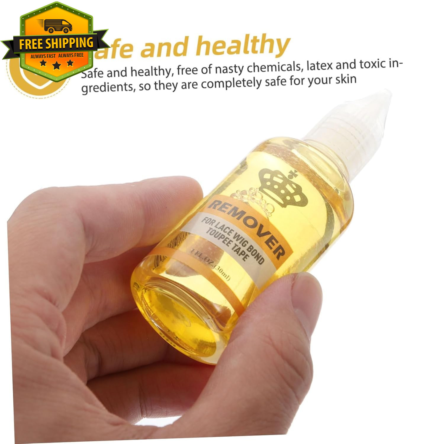 Tape In Hair Extension Remover Glue Adhesive Remover Wig Hairpiece Care