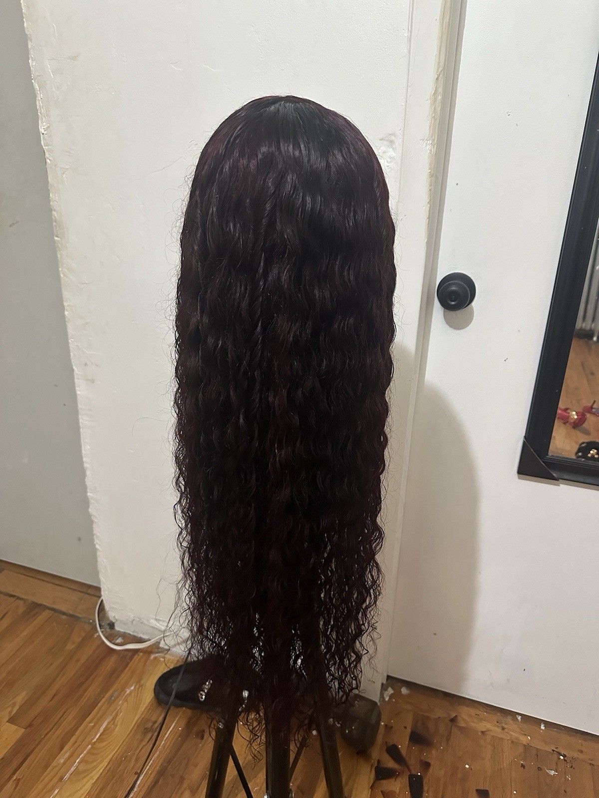 30inches HD 13×6 Lace Front Wig 200 Density Indian Curls HUMAN HAIR