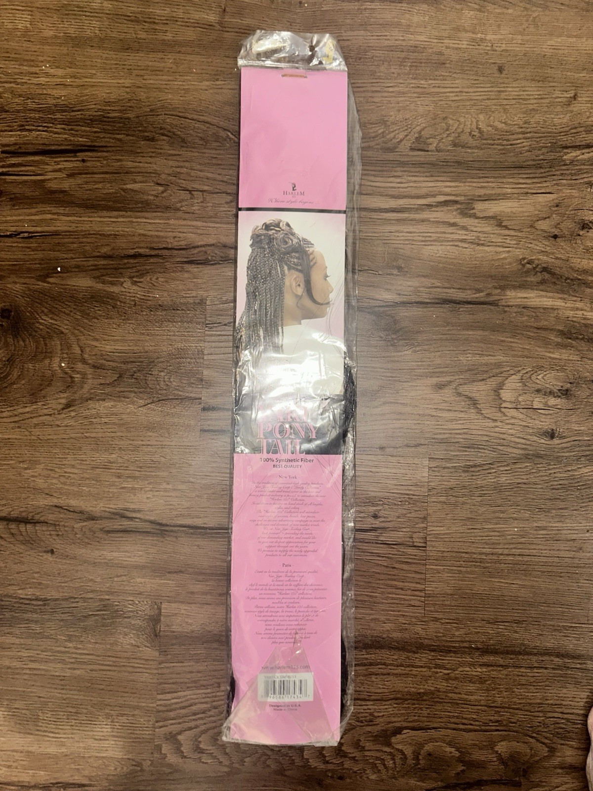 Yaki Pony Synthetic Hair Fiber Color M1B/ 33 NEW! Sealed!