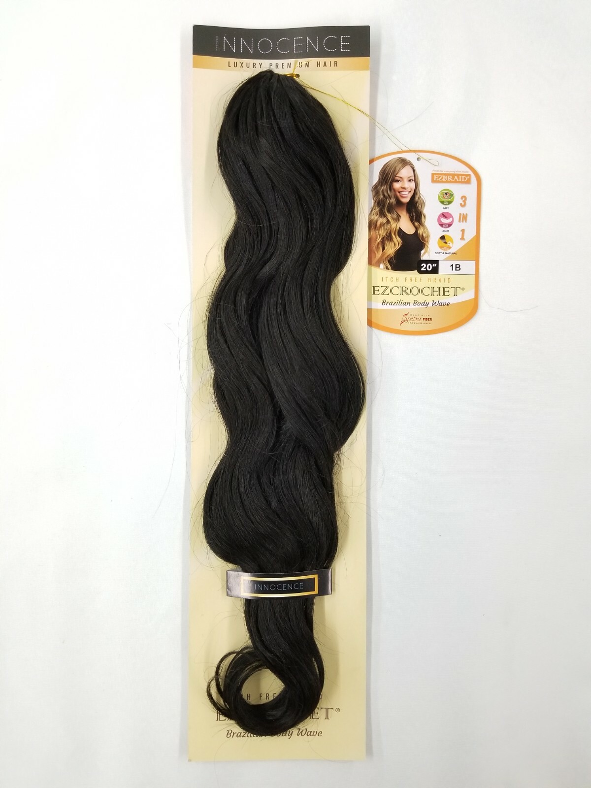 I&I Hair Innocence EZCROCHET Body Wave Crochet Braiding Hair Spectra 20″