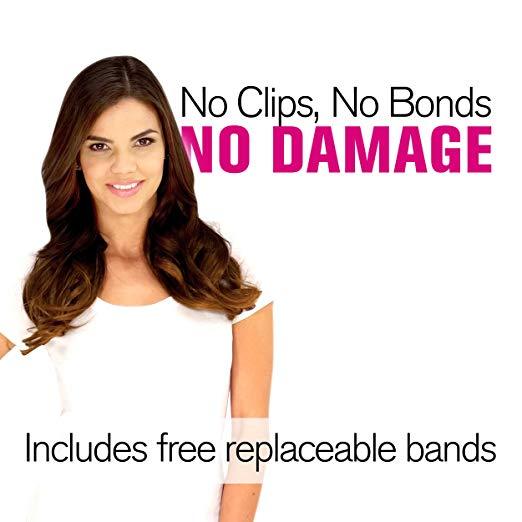 Secret Extensions Double Volume Jet Black 16 inches 70g of Hair