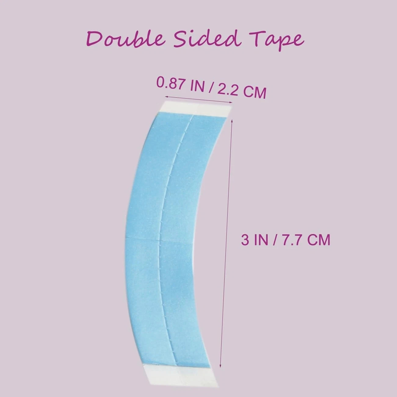 36PCS Lace Front Wig Tape Waterproof Double Sided Strong Adhesive Strips