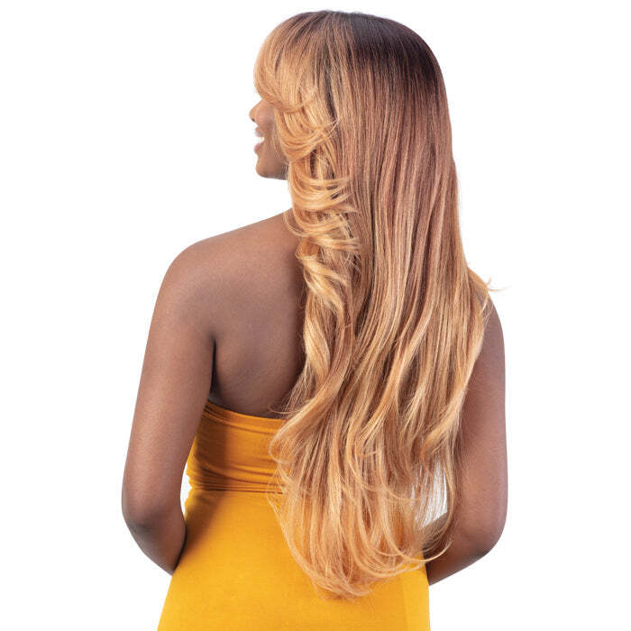 Shake-N-Go Freetress Equal Synthetic Curtain Bang HD Lace Wig – BOMBSHELL