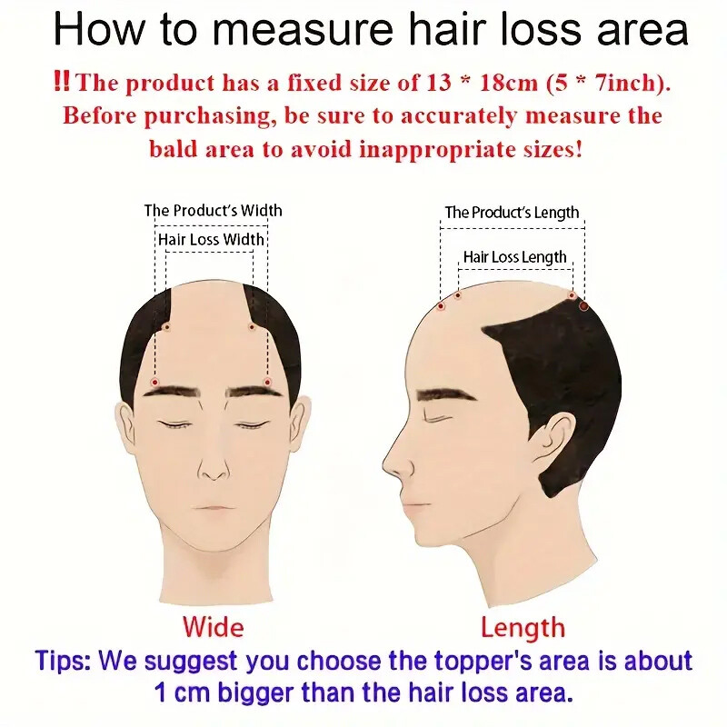 Mens Human Hair Toupee System Thin Skin PU Hairpiece Wig Short Buzz Cut Black US