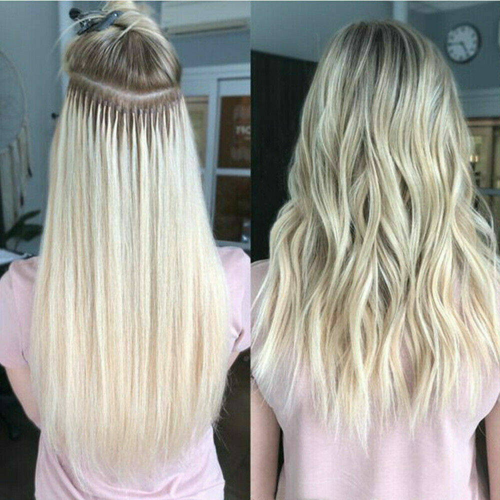 Micro Ring Beads Hair Extensions Micro Loop Nano Link Remy Brazilian Human Hair