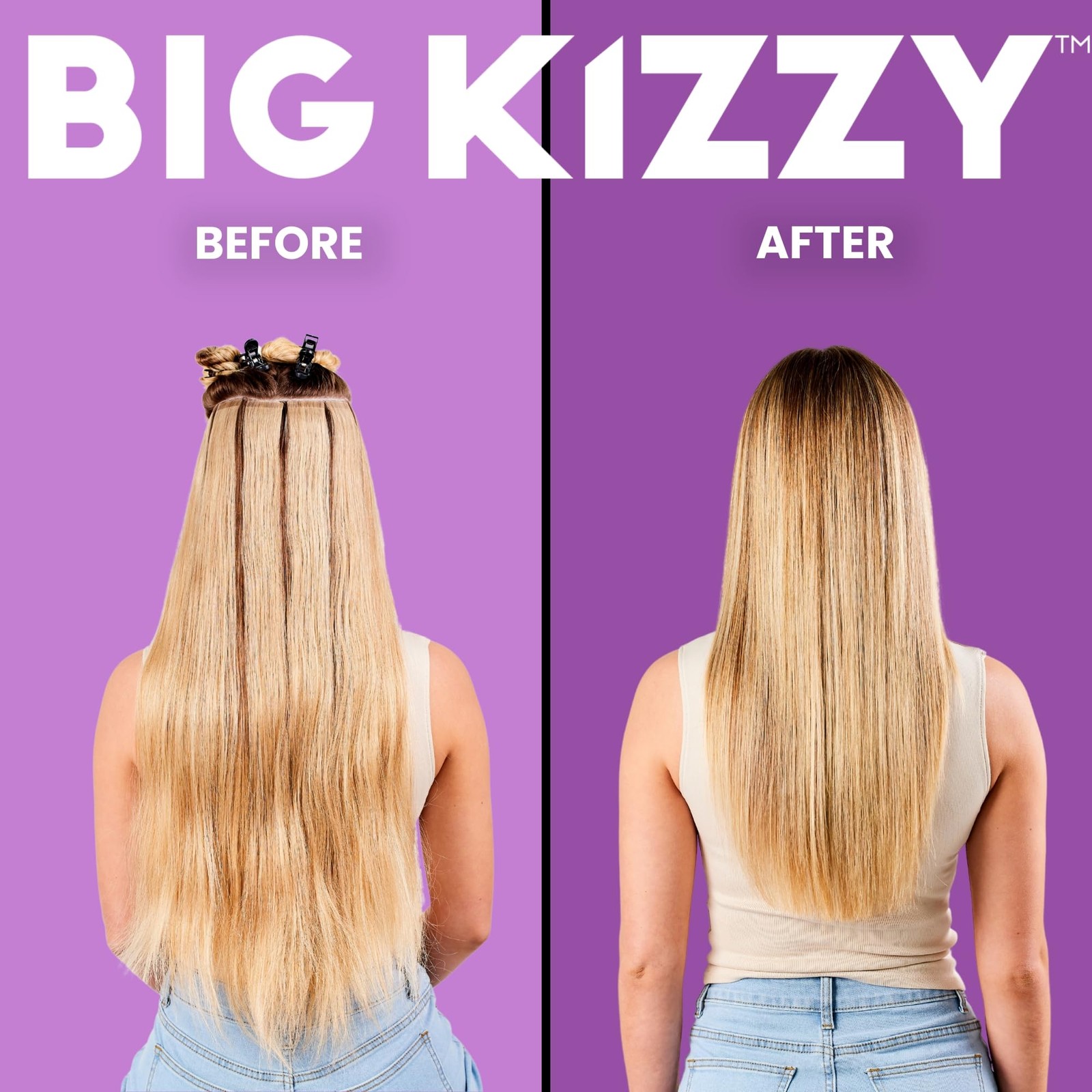 Big Kizzy Tape in Extension Remover Spray, Remover 1 8oz