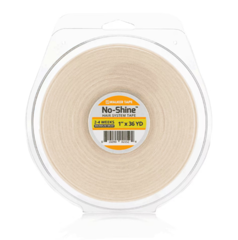 WALKER TAPE No-Shine – 1″ X 36 Yds, Roll Support Tape Wig, Double-Sided!