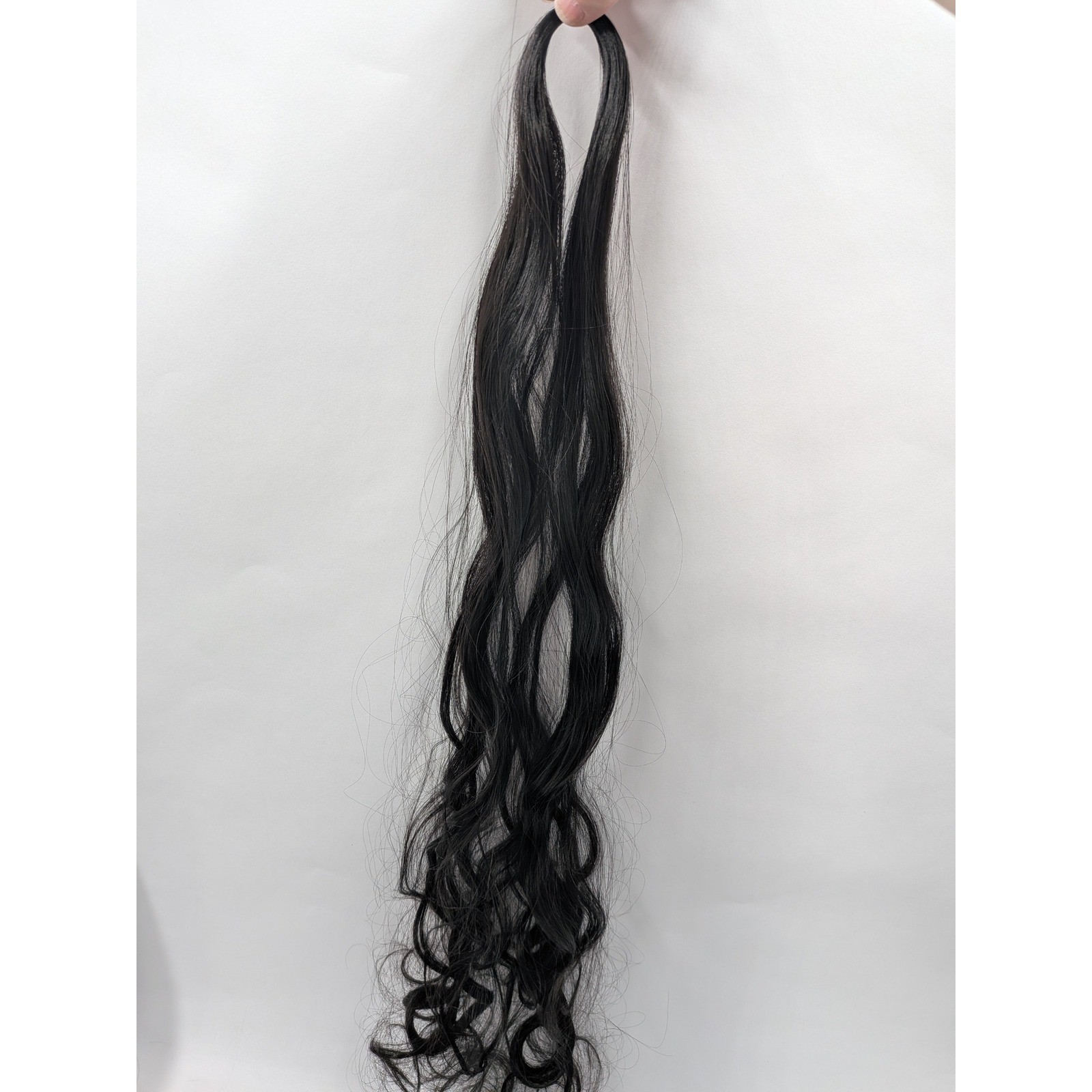 YXcheris 24 Inch French Curly Braiding Hair 1B Off Black 8 Bundles Pack NEW