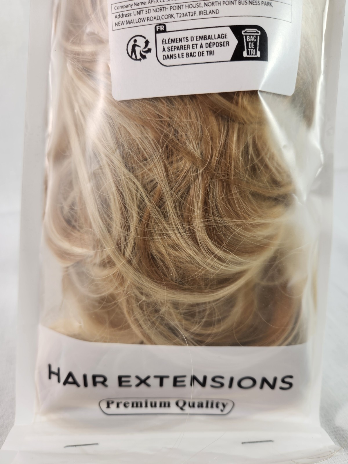 Hair Extension Womens Dark / Bleach Blonde 14 Inches Unbranded NEW Fast Ship