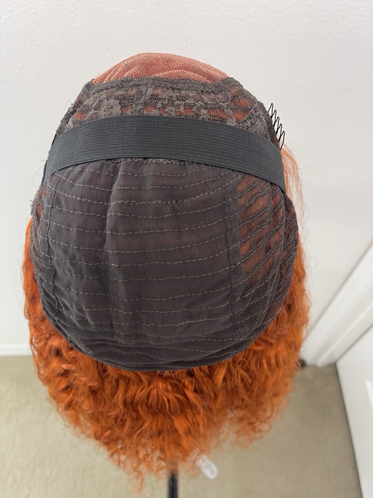 18” 4×4 Transparent Lace, Custom Colored, Human Hair, Closure wig, With Extra Ba