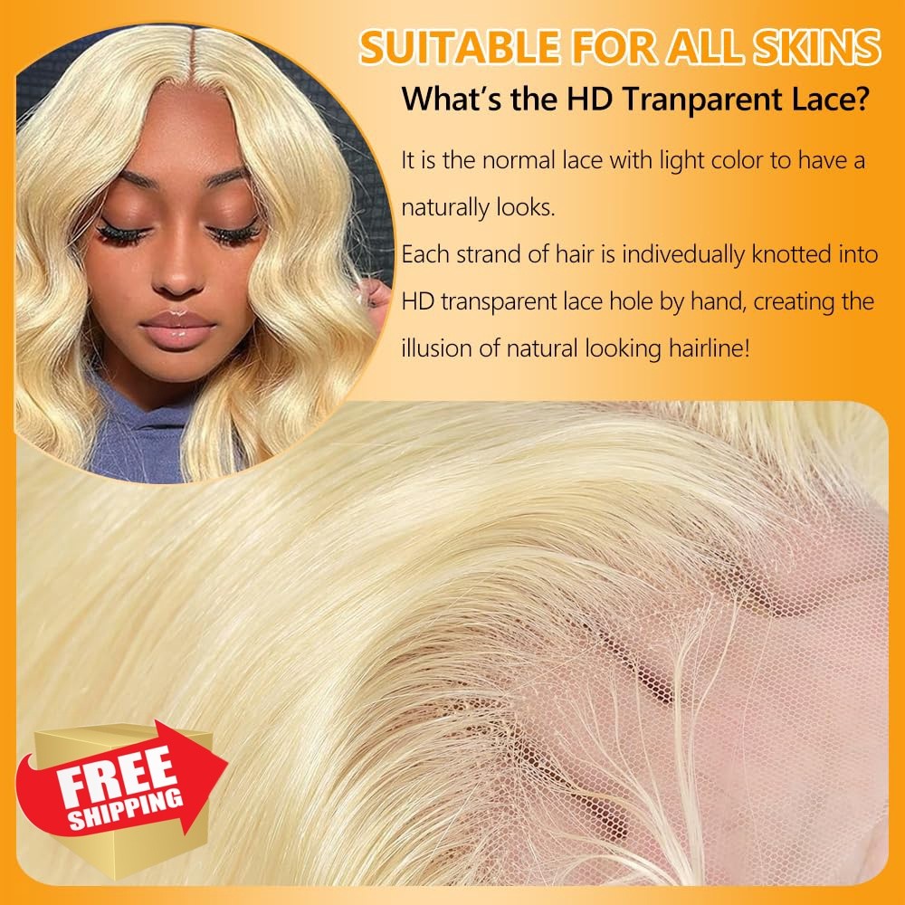 QTHAIR 12″ #613 Body Wave Frontal
