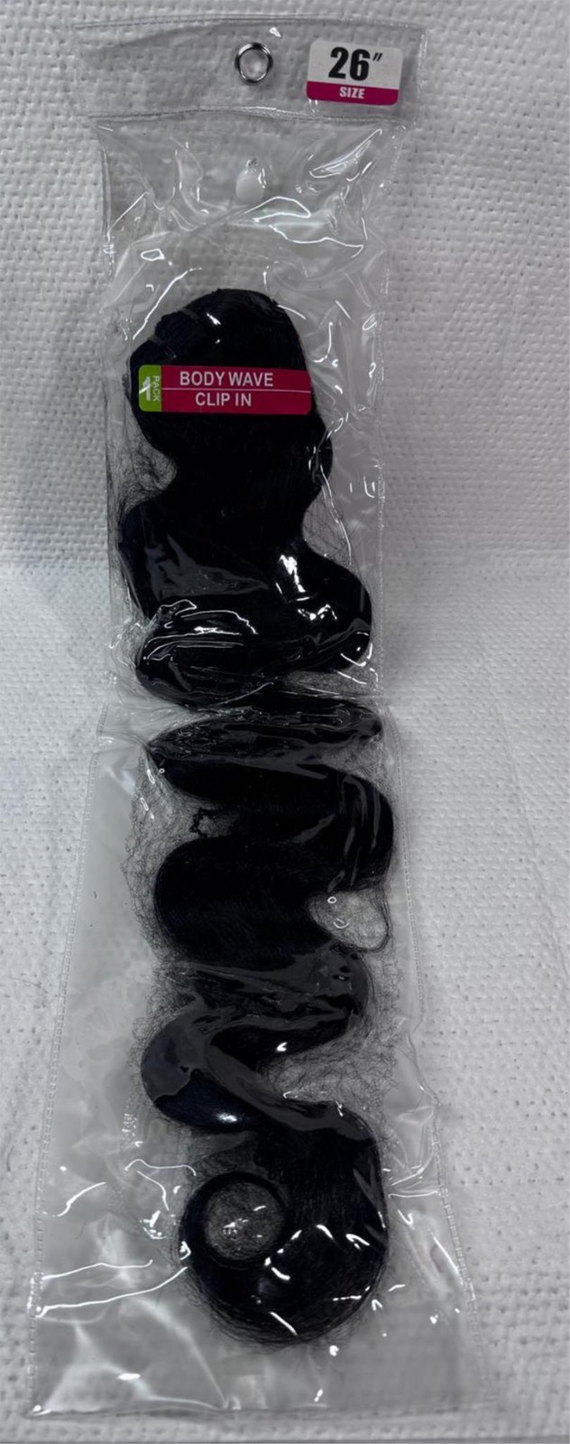LUMIERE Body Wave 20 Clip In Hair Extensions 8pcs 120g Glueless Curly 26″ 120g