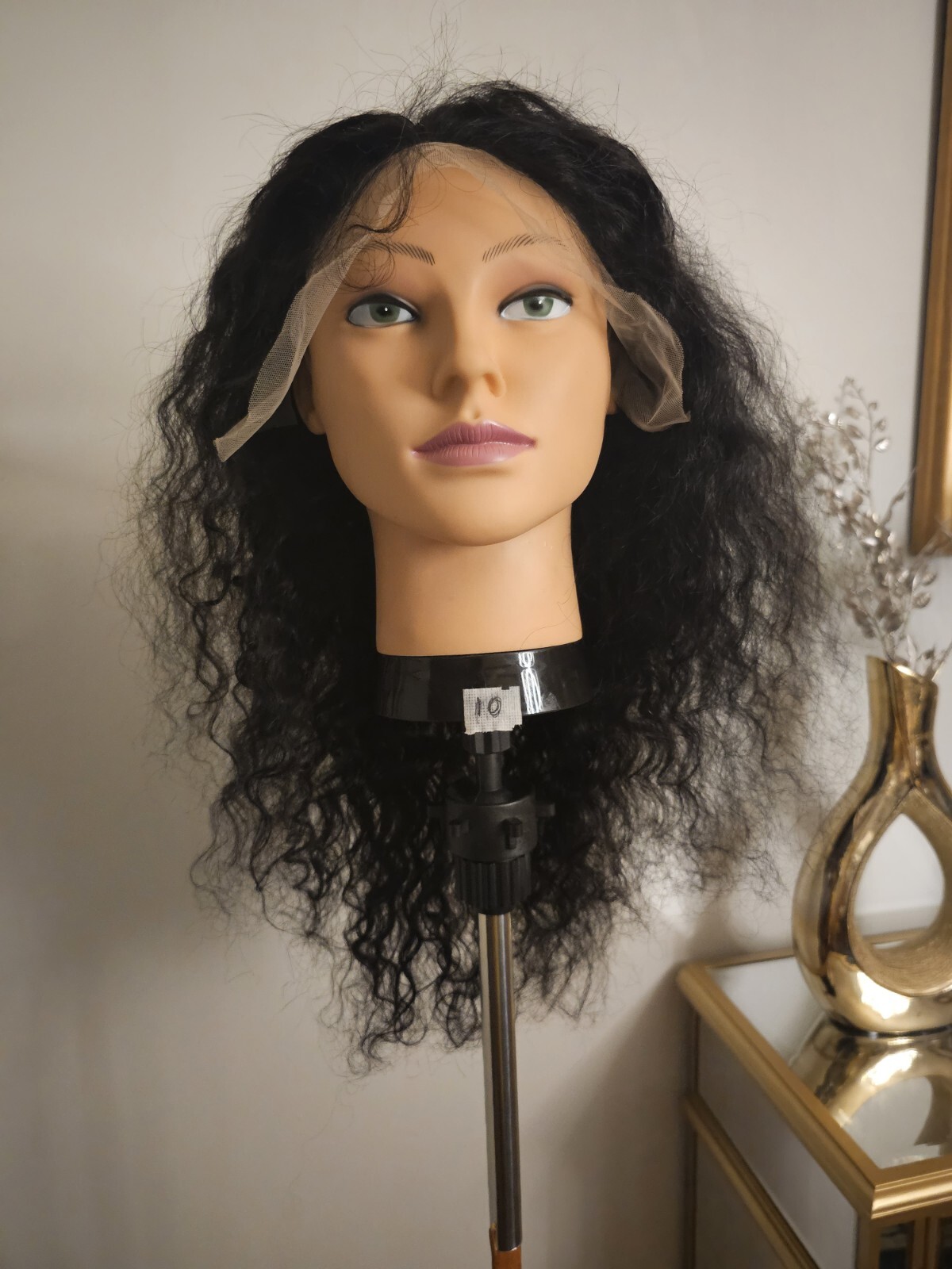 High Quality regular Top 20 to 22″ straight 100% Virgin Human Hair Lace Wig