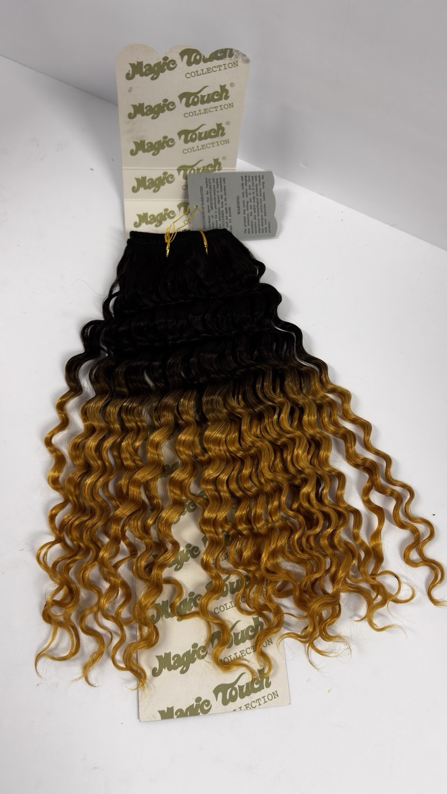 🆕 Magic Touch H-120 Human Hair 12″/14″ T1B-144 Ombre Black Blonde Weave New