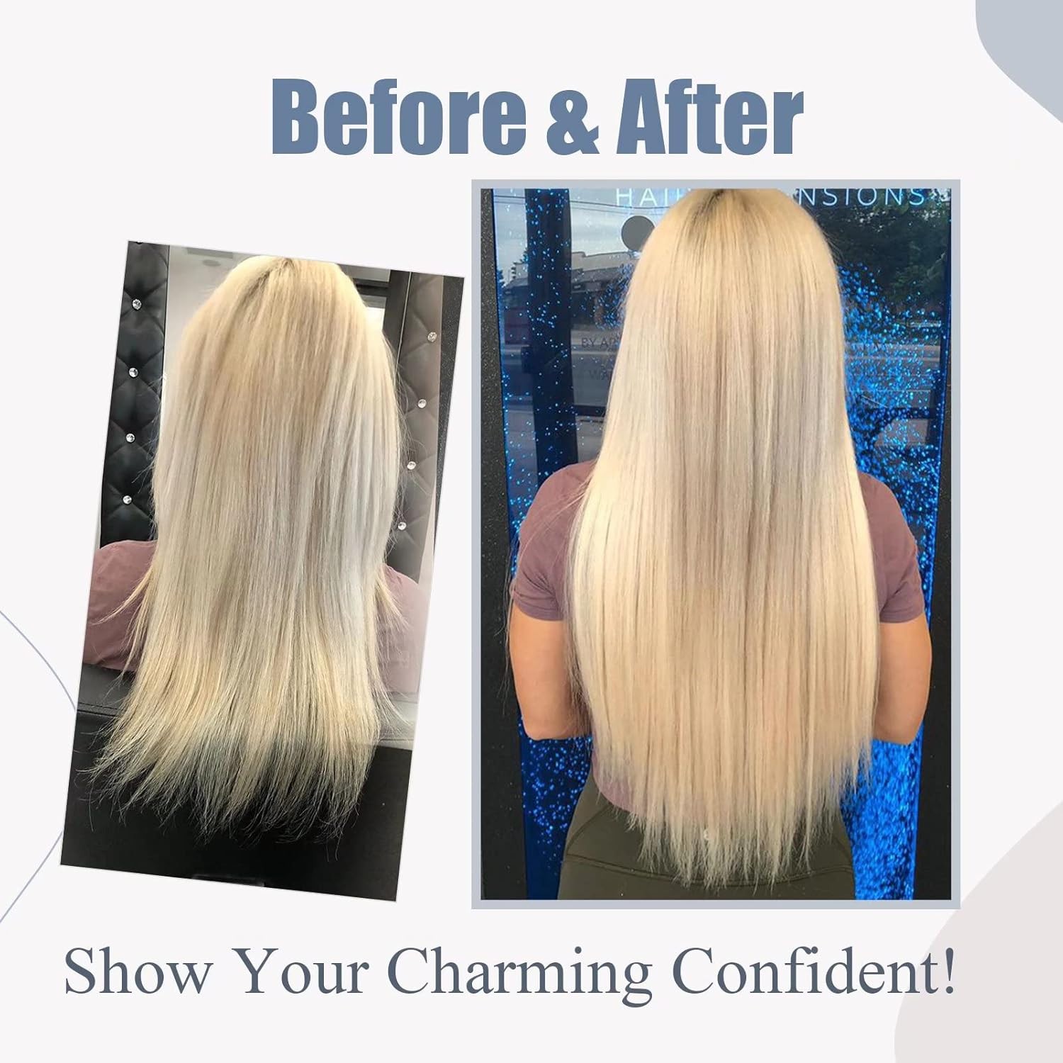 Full Head Clip In Hair Extensions Brazilian Real Human Hair Double Weft Thick