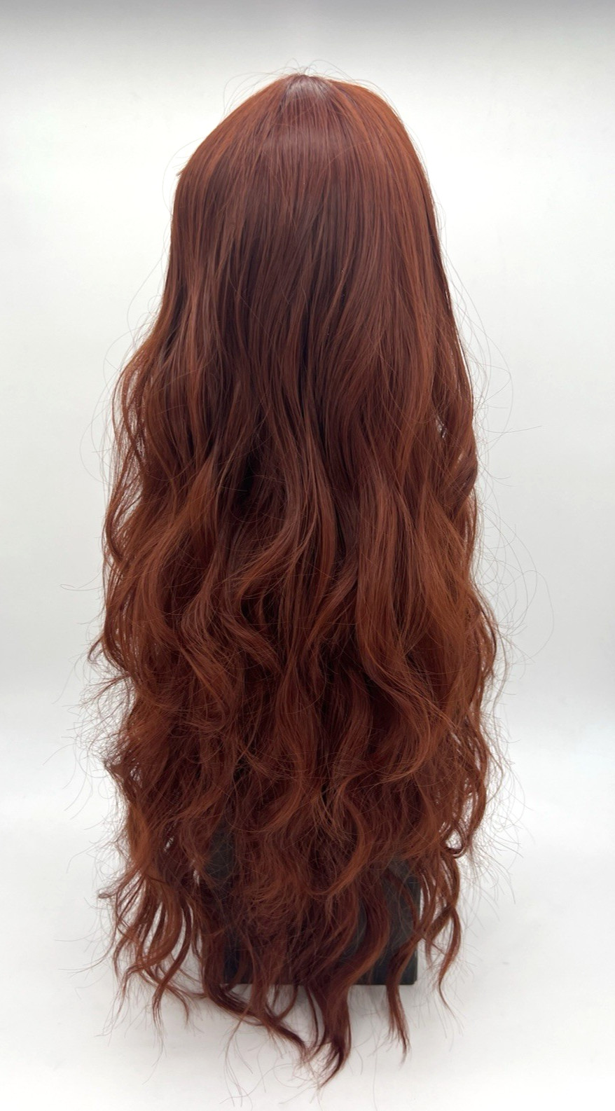 Auburn Long Curly Wavy 26in Premium Hair