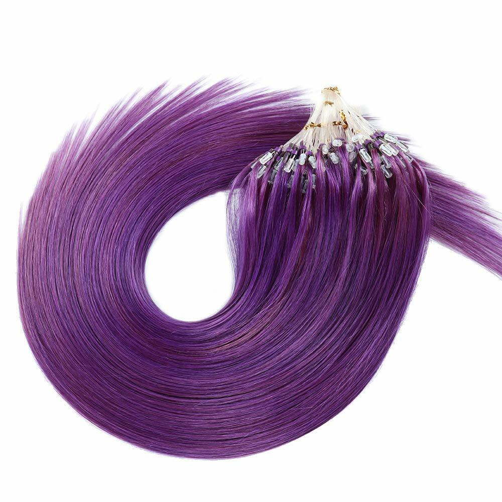 Micro Beads Link Micro Ring Loop Brazilian Remy Human Hair Extensions 100s-200s