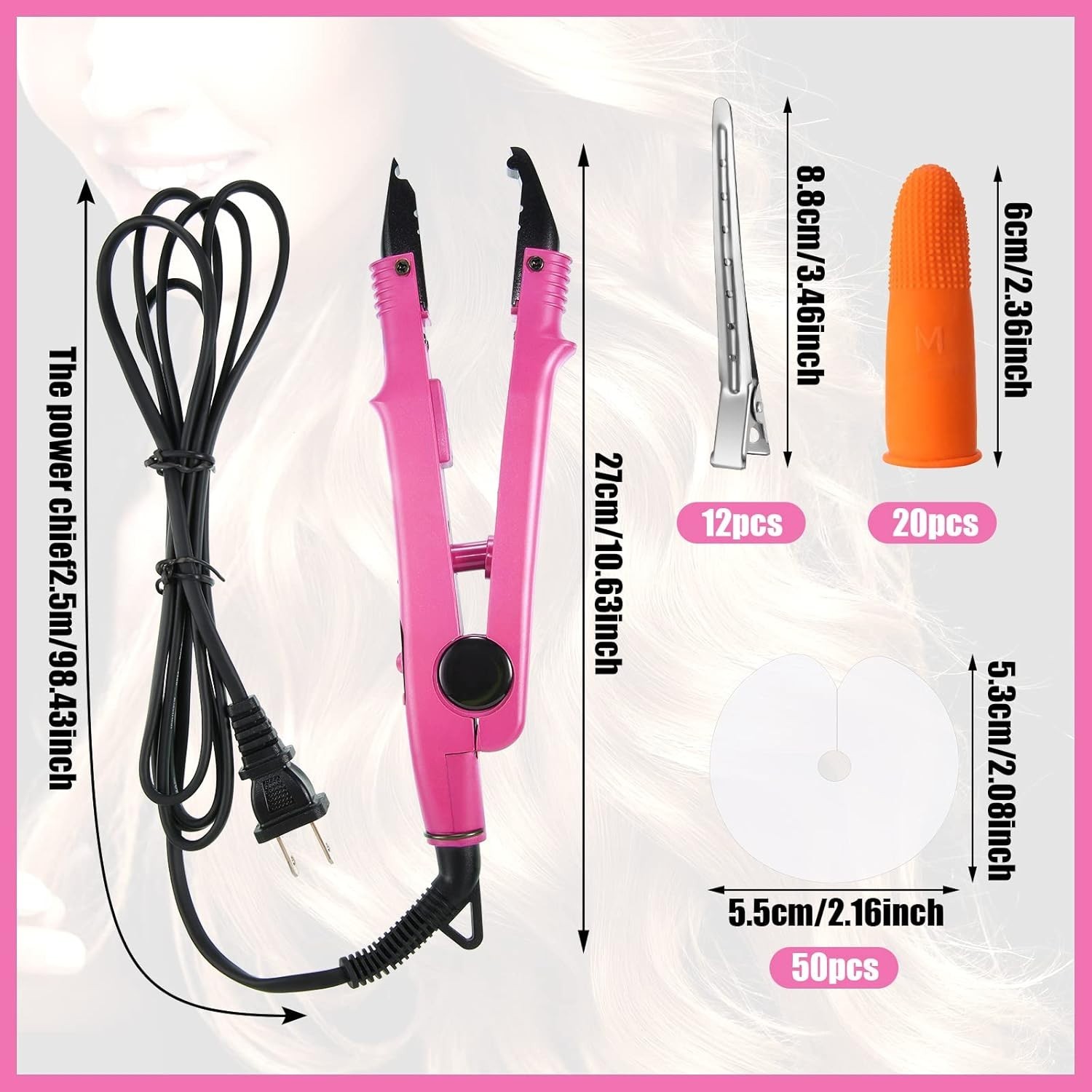Hair Extensions Iron Fusion Keratin Hair Extensions Heat Tool Heat Connector …