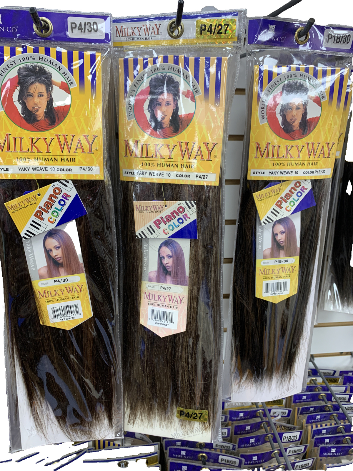 100% Human Hair Milky Way Yaky Weave Milkyway Original All Different Colors