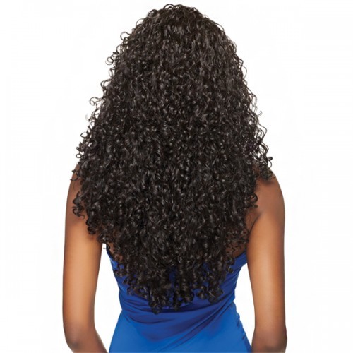 PENNY 26″ – OUTRE SYNTHETIC QUICK WEAVE HALF WIG LONG CURLY