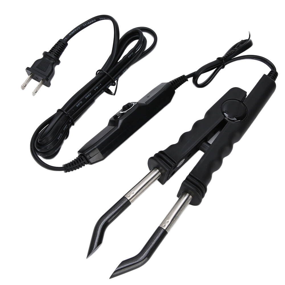 Salon Hair Extension Sewing Fusions Iron Bonding Tool Heat Gun Connector Kit Set