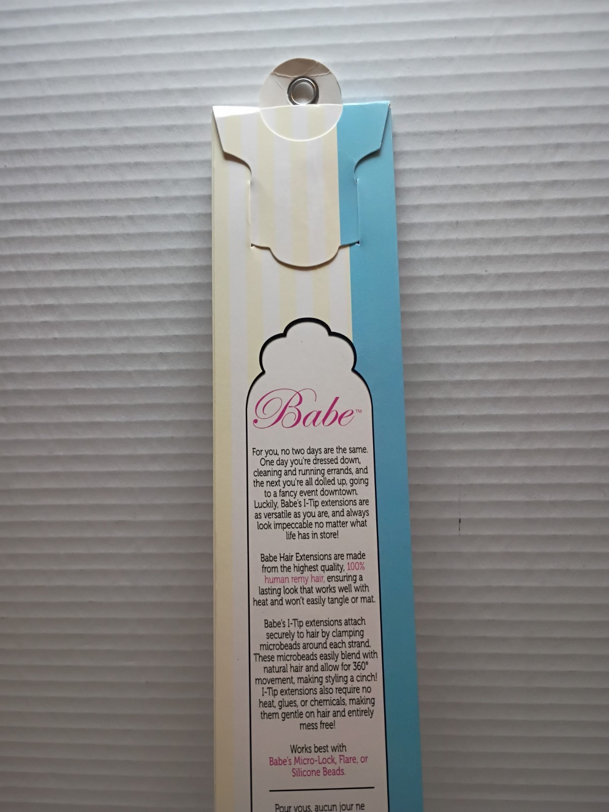 BABE i-Tip PINK MARY CATHERINE* Extensions 18″ 100% Remy Hair Straight New!