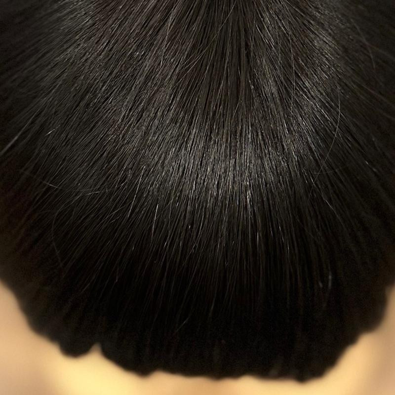 Human Hair Clip In Bangs, Hand Woven French Fringe, Natural Bangs Hairpiece