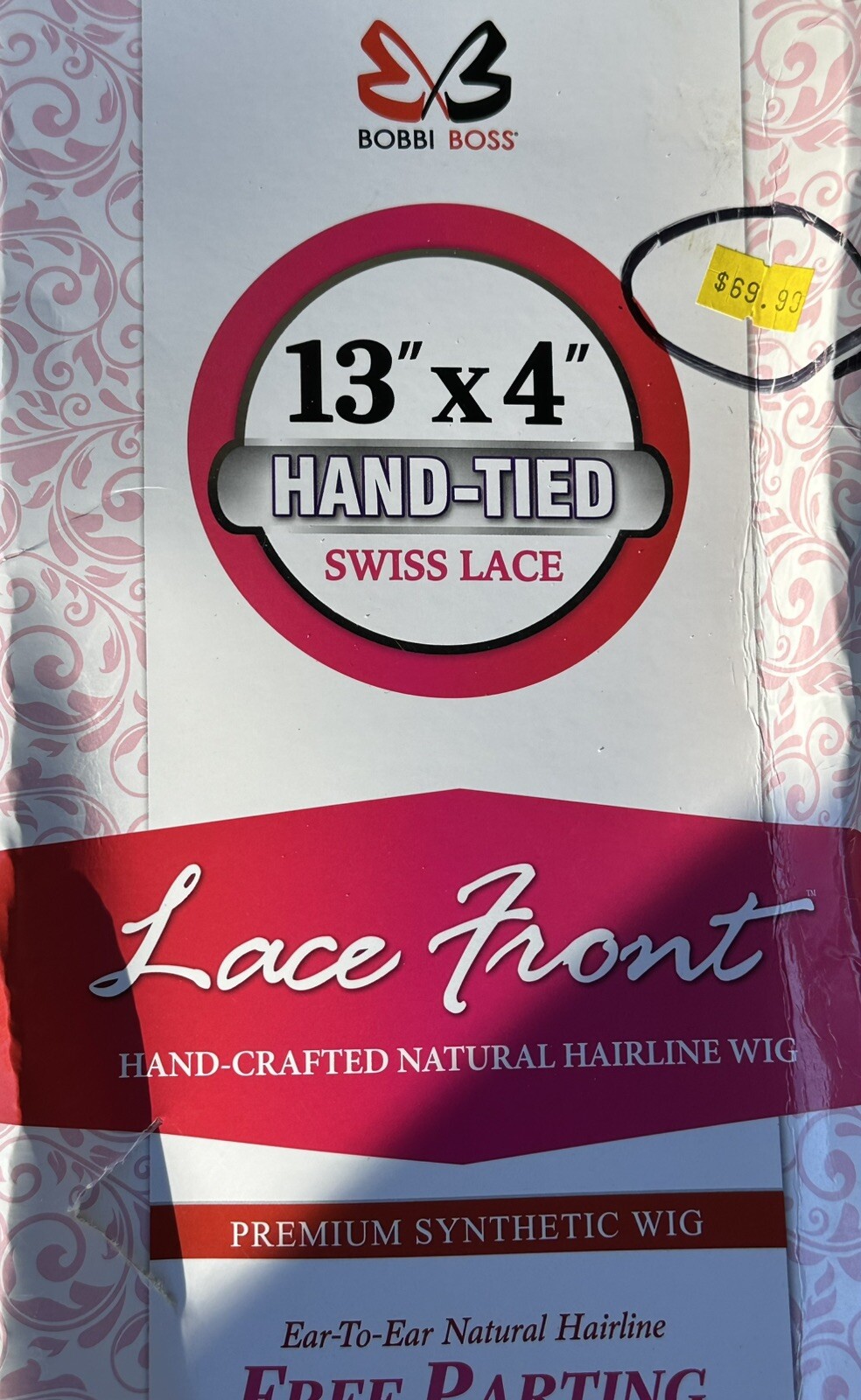 Swiss Lace Free Parting 13” X 4” Lace Front Wig