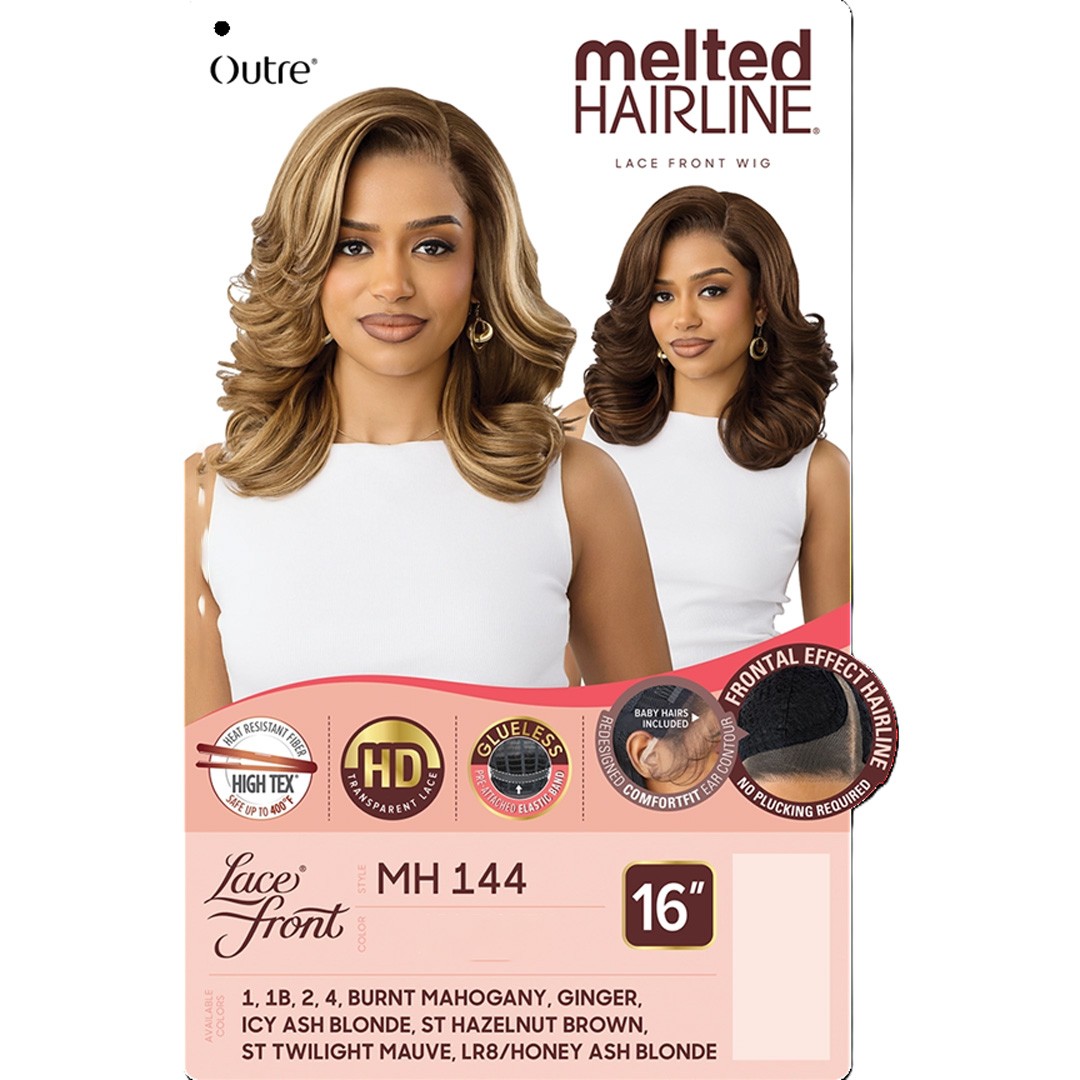 Outre Melted Hairline Synthetic Hd Lace Front Wig- Mh144
