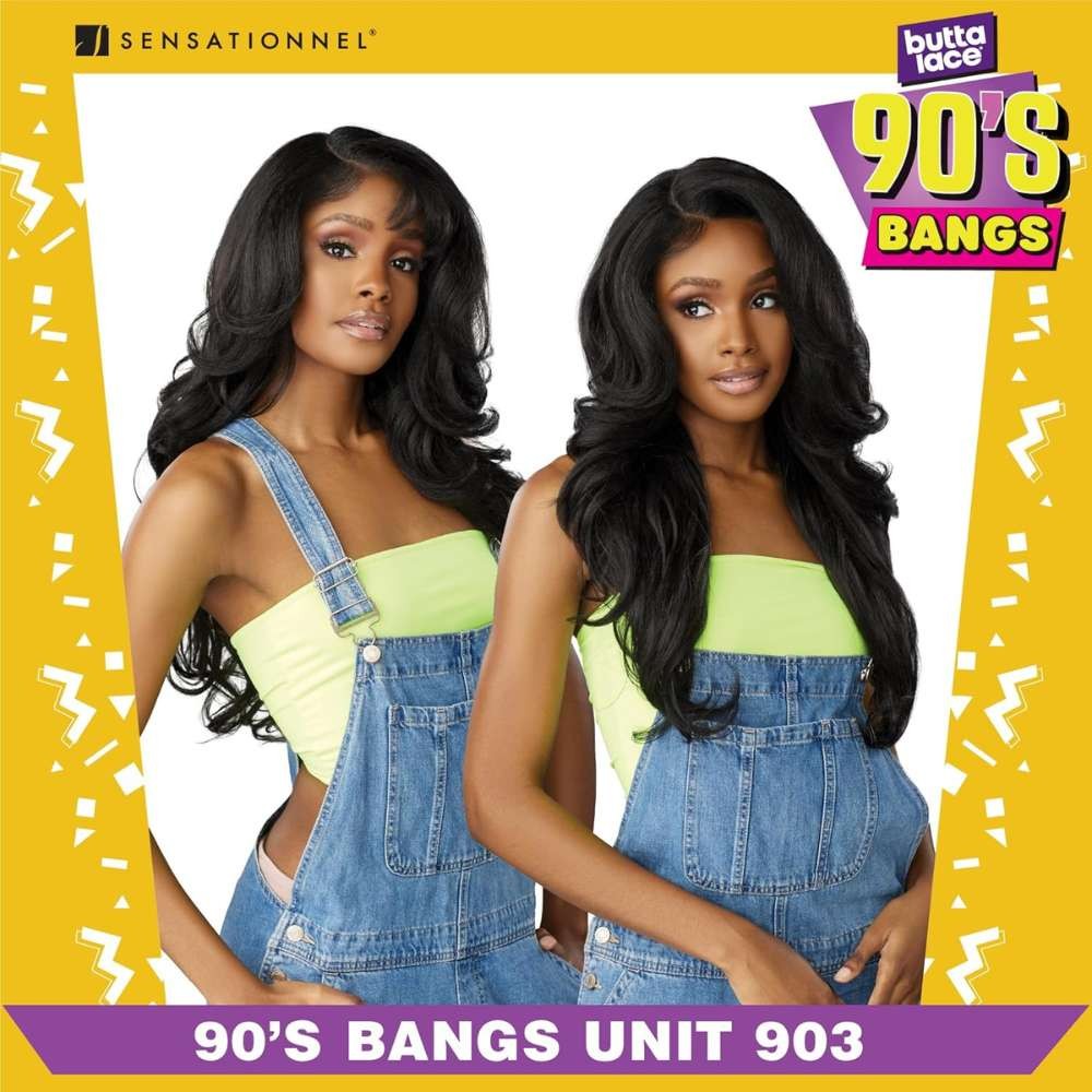Sensationnel Butta HD Lace Front Wig – 90’s Bangs Unit 903
