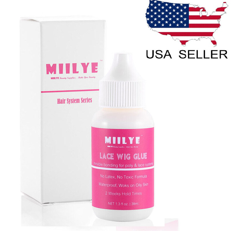 Wig Glue for Front Lace Wig Waterproof Lace Front Glue Bold Hold Waterproof L…