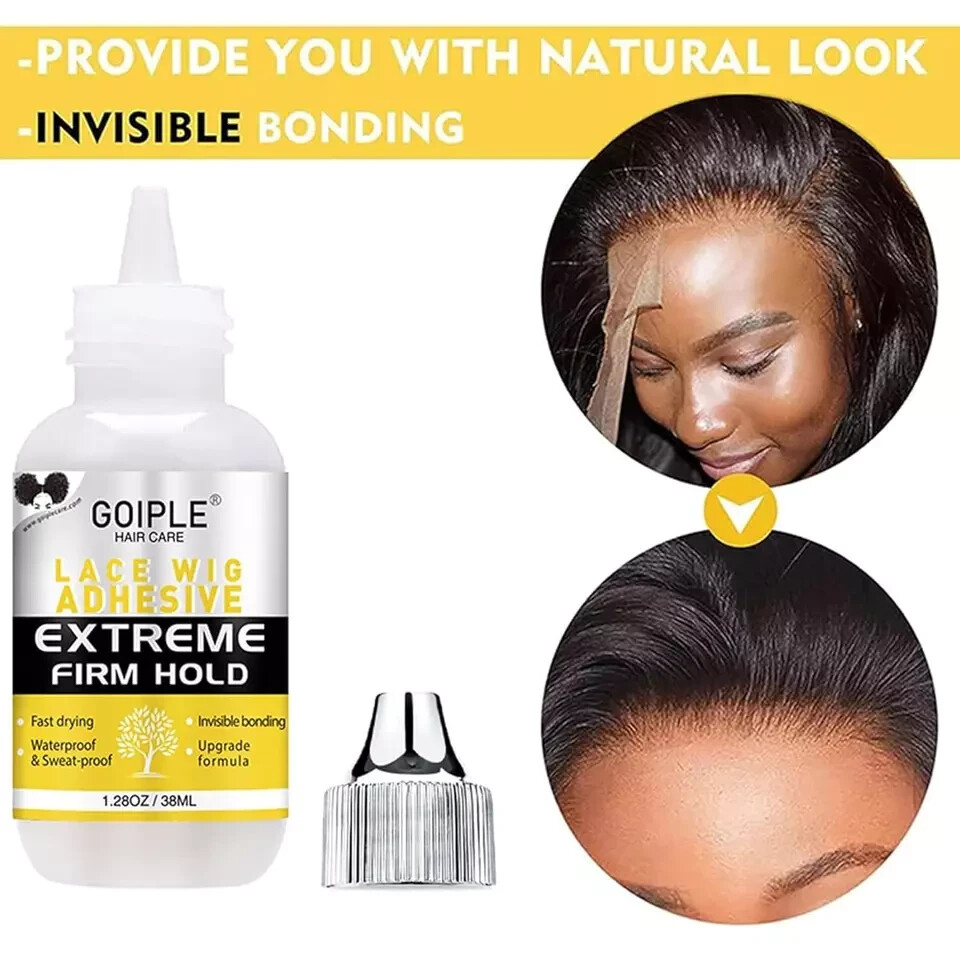 Lace Wig Glue Kit Lace Front Glue Kit for Wigs Strong Hold Glue for Wigs Hair