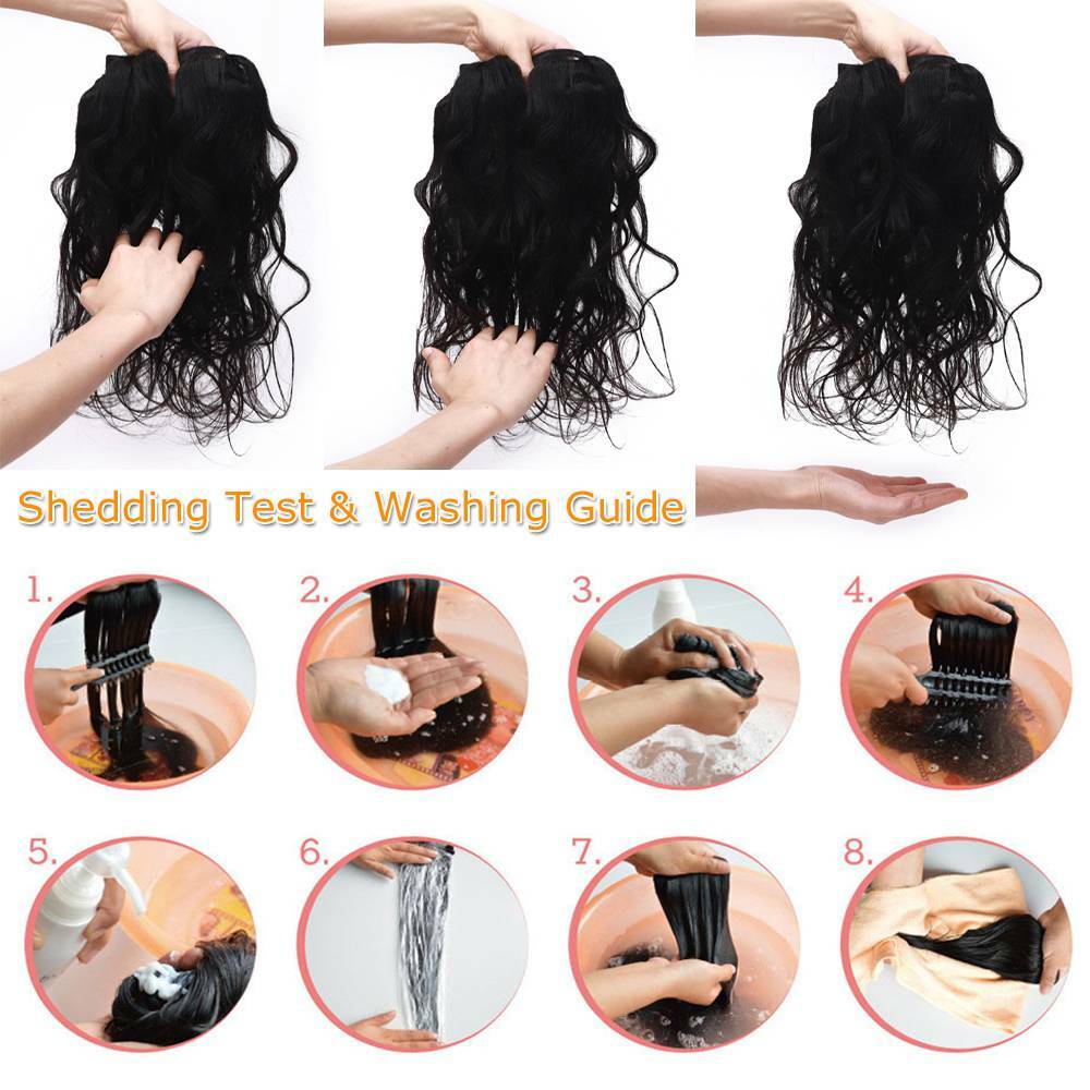 Body Wave/Straight Malaysian Virgin Human Hair 1-4bundles Weave CLEARANCE US HOT