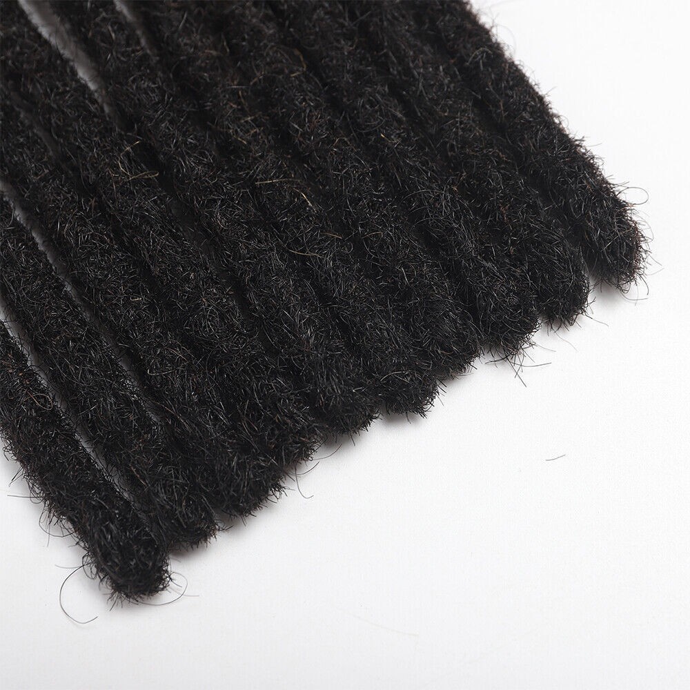 100% Real Human Hair Dreadlocks Extensions Crochet Braiding Hair Dreads Locs Men