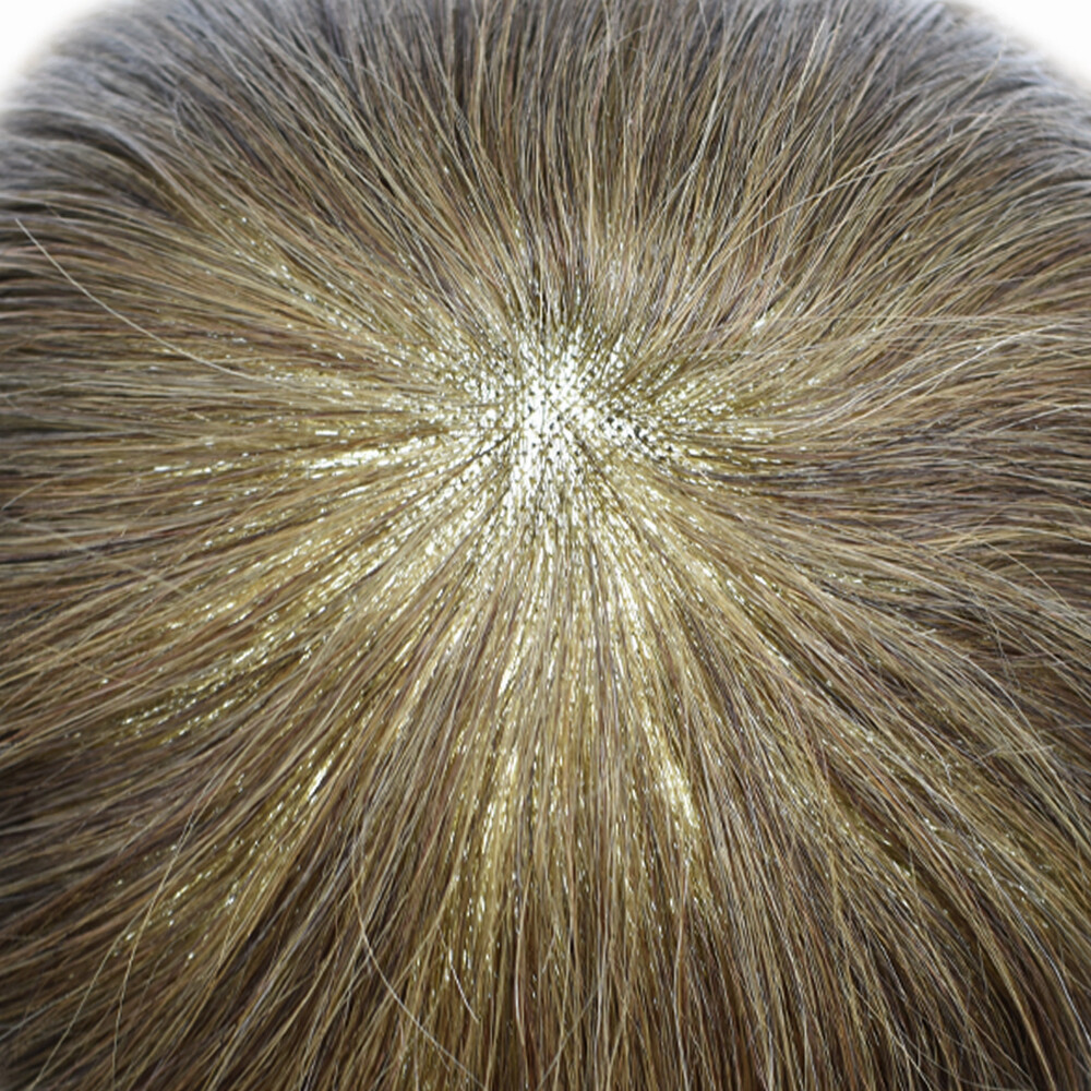 Mens Hair Replacemement System Mens Toupee Human Hairpiece Wig Hair System Men
