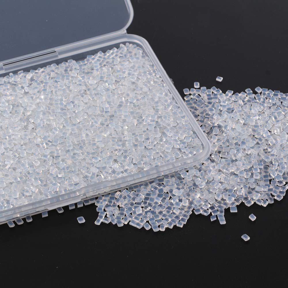 4600Pcs Italian Keratin Glue Granule Pellets Transparent Keration Glue Granule B