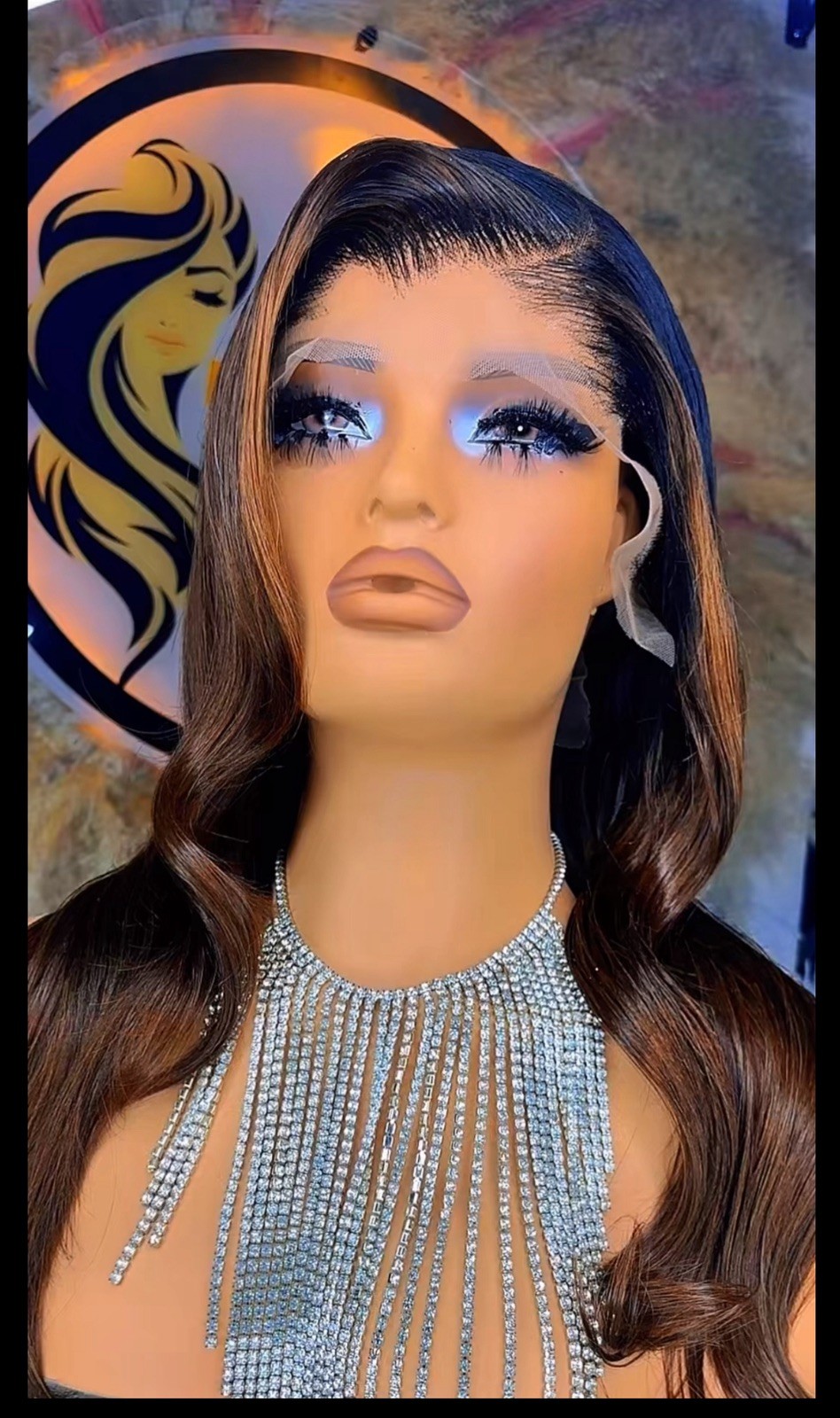 Human hair wig lace front pre- plucked,Bleached knots holidays deal , valentine