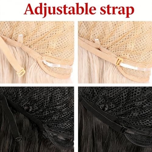 28″ 70cm Long Curly Hair Ends Costume Cosplay Wig (Azure)