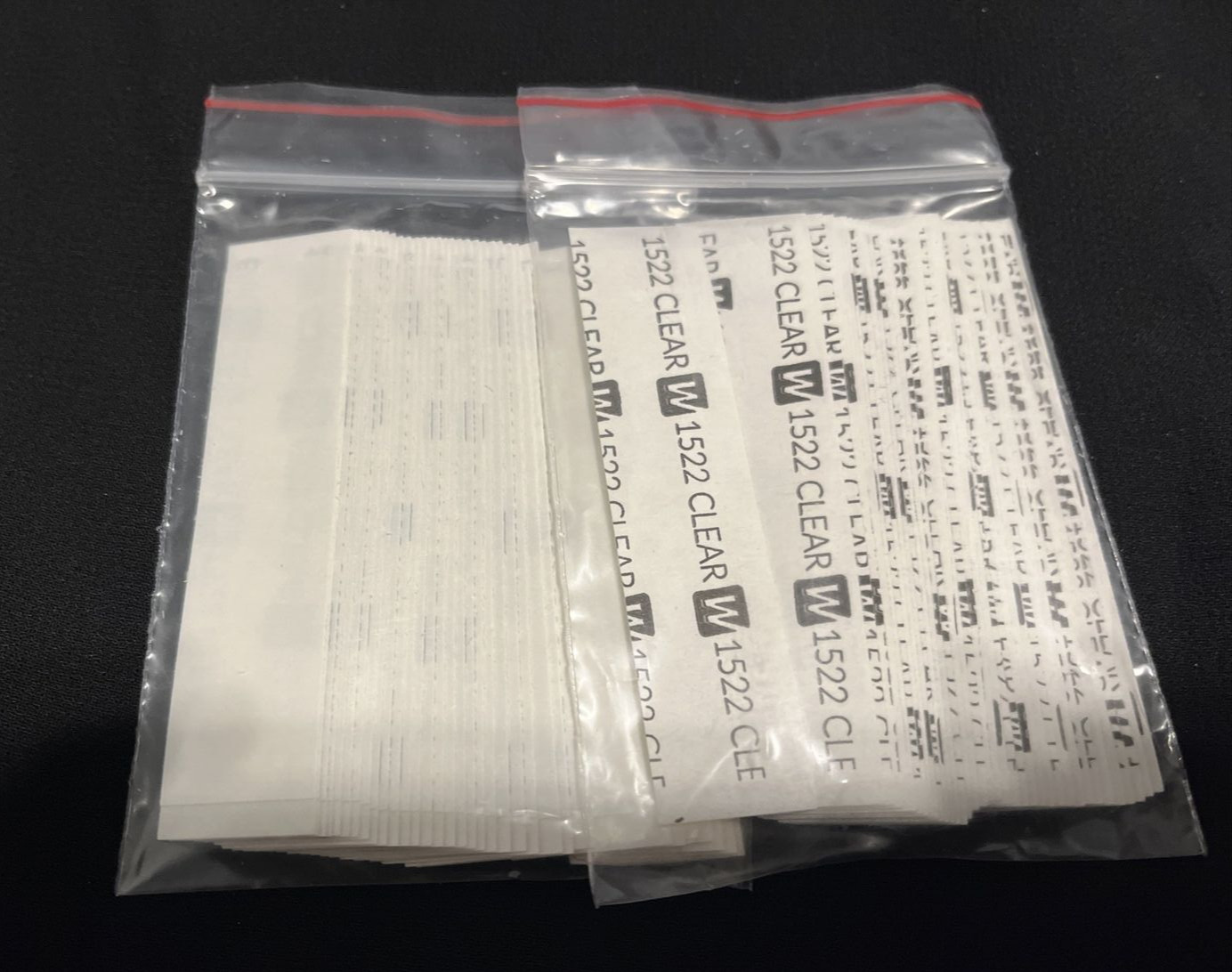 Walker 3M 1522 – 3/4″ x 3″-Straight 36 Pc – Hairpiece Tape-Poly Wig System – NEW