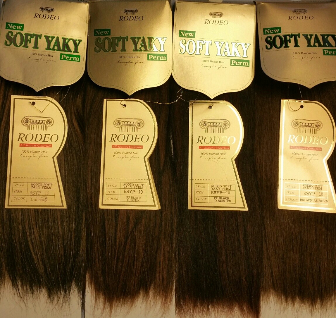 Rodeo 100% Human Hair for Weaving- SOFT YAKY PERM – CLEARANCE SALE!!