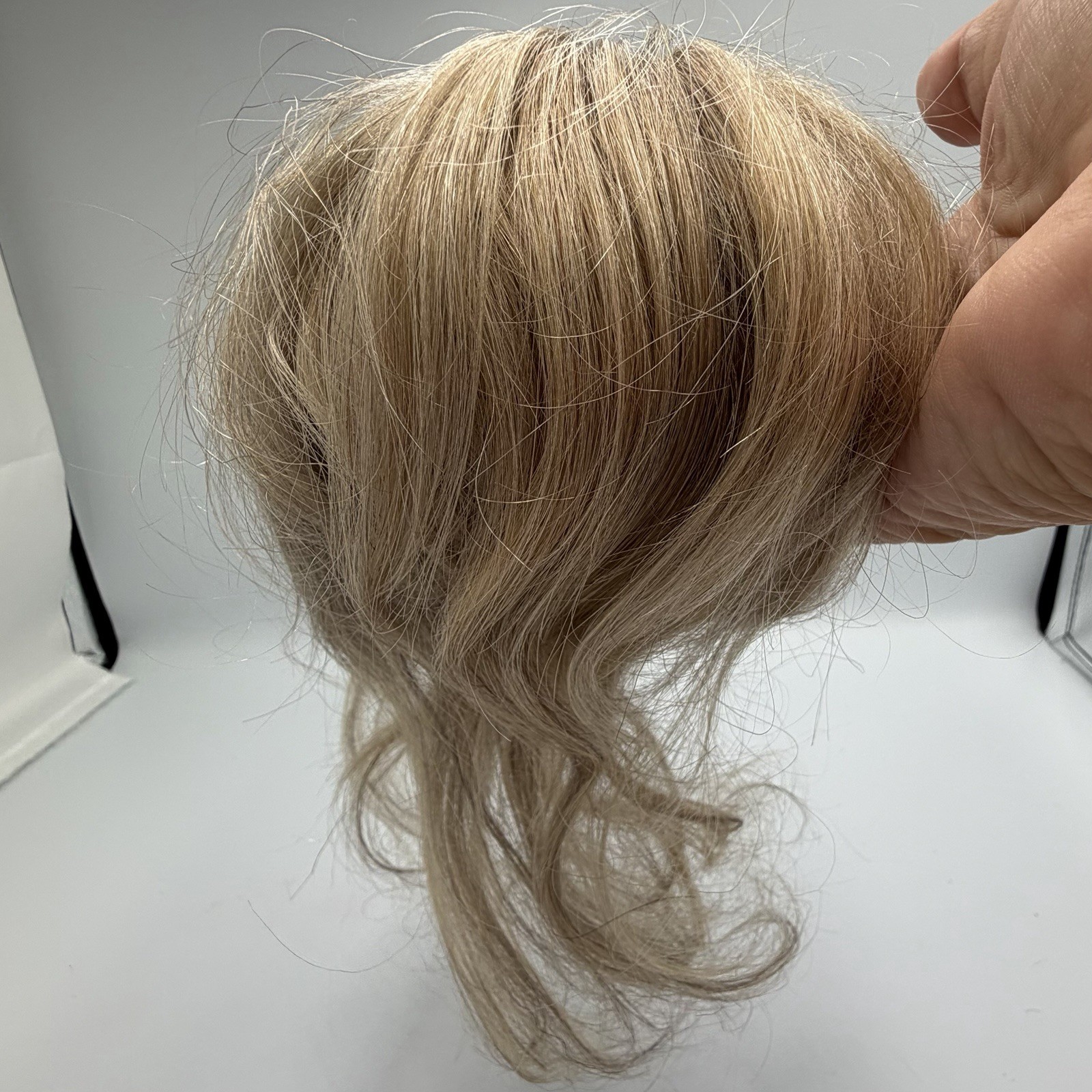 Luxy Hair Clip-In Bun Extension Blonde/Brown Hair Color 5AT19