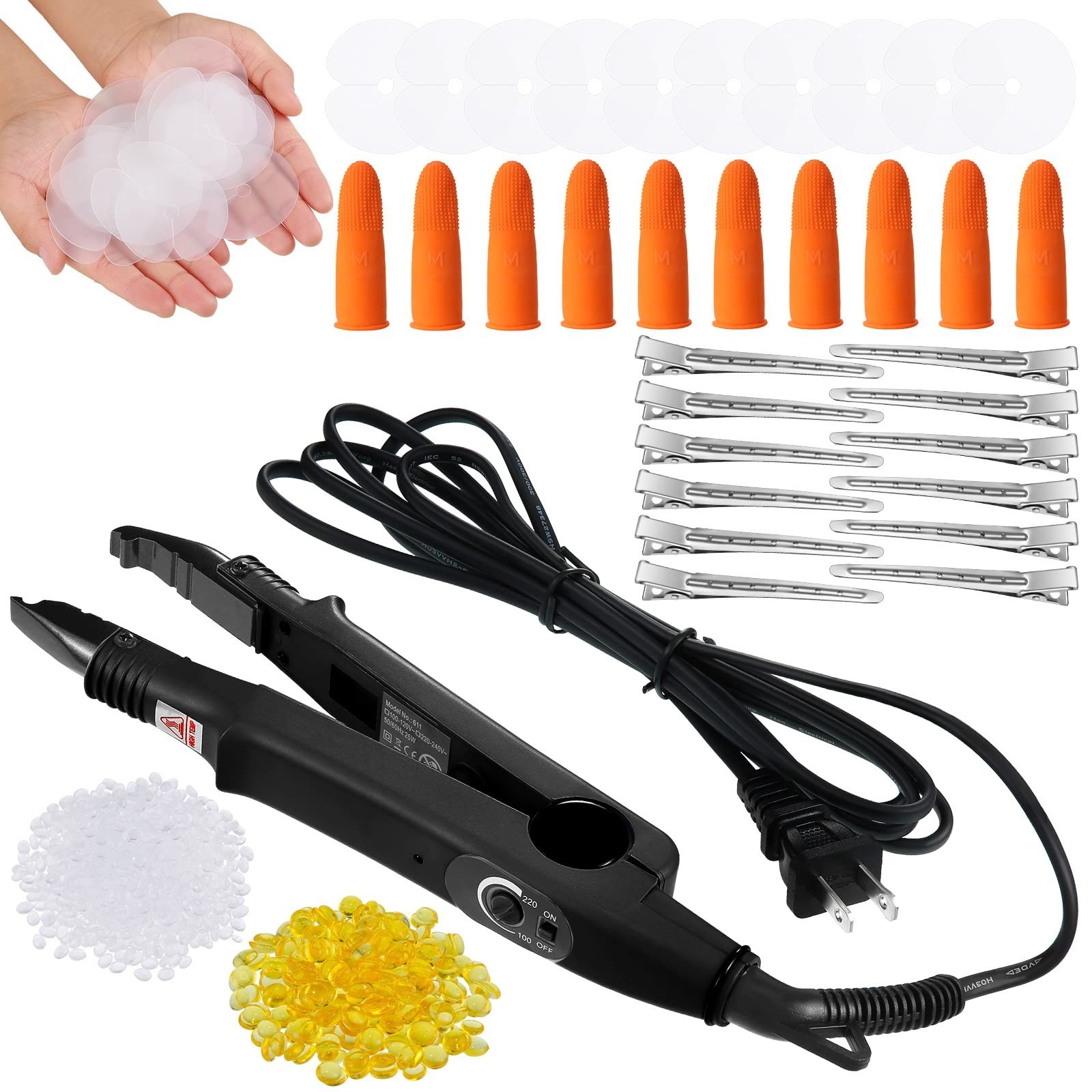 Hair Extensions Iron Fusion Keratin Hair Extensions Heat Tool Heat Connector …