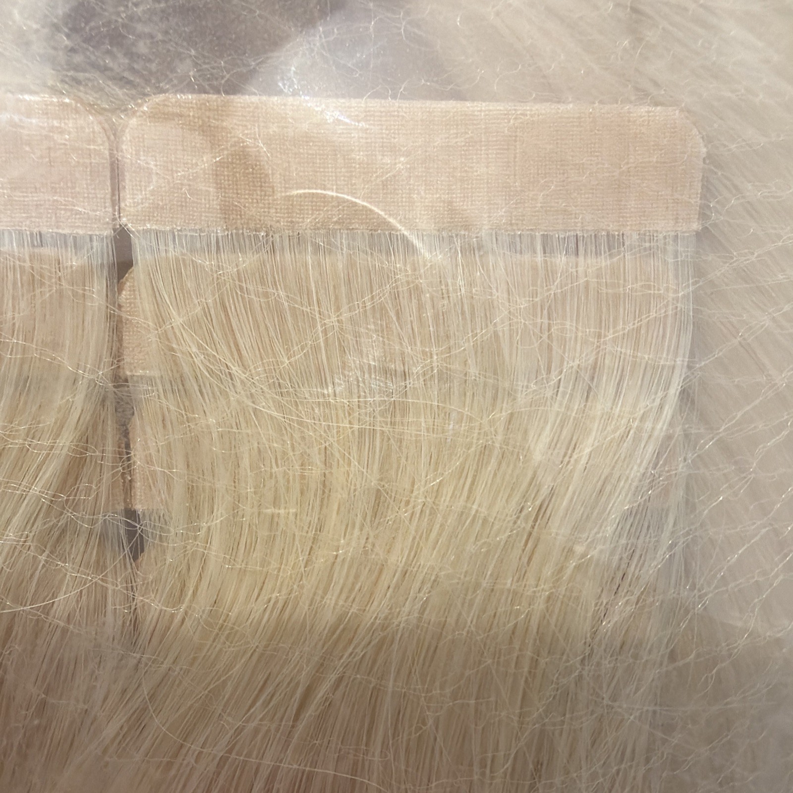 Hotheads Tape In Extensions LUSH Originals 16” 20 Pieces Topaz #60C Blonde NEW