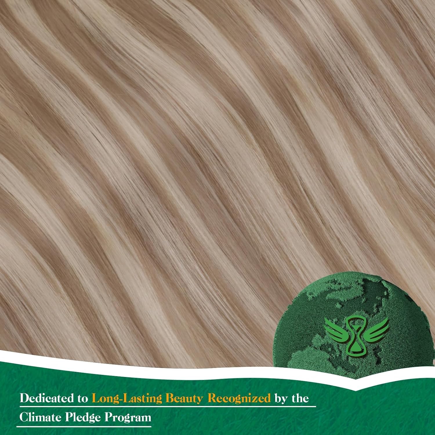 Easyouth PONYTAIL 14in Light Brown Highlights Blonde Hair Extensions – PY_P8-60